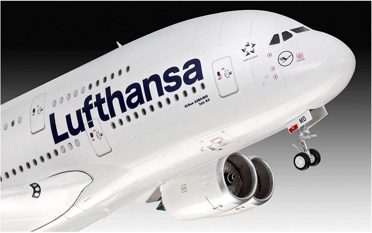 Buy Revell 03872 Airbus A380-800 Lufthansa New Livery, 1:144